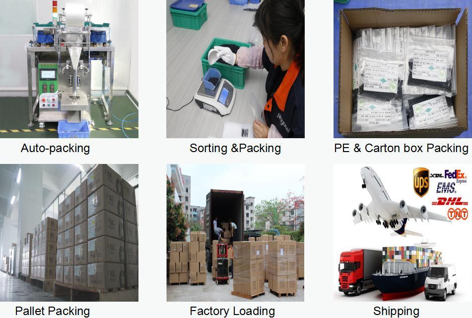 standard packing and shipping for nut