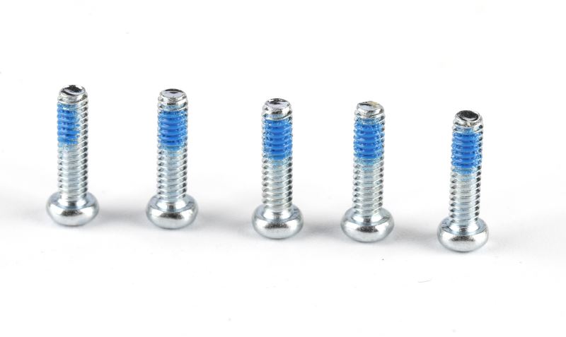 m0.8 tornillo nylok m1 tornillo de teflón m2 cabeza plana tornillos phillips m0.8 nylok screw m1 teflon screw m2 pan head phillips screws