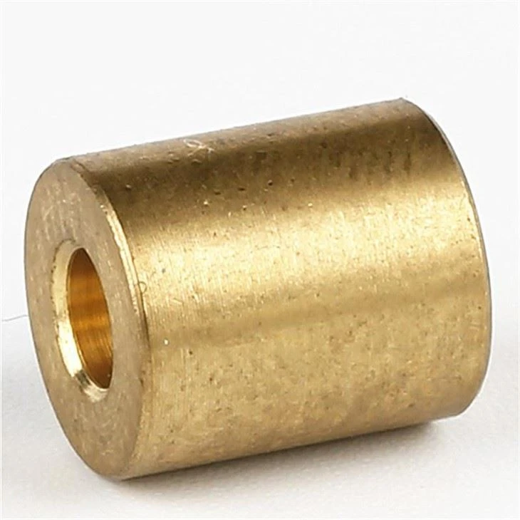 Brass machine yellow CNC sleeve bushing