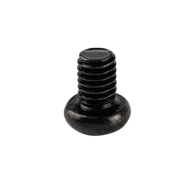 Phillips galvanized micro black screw